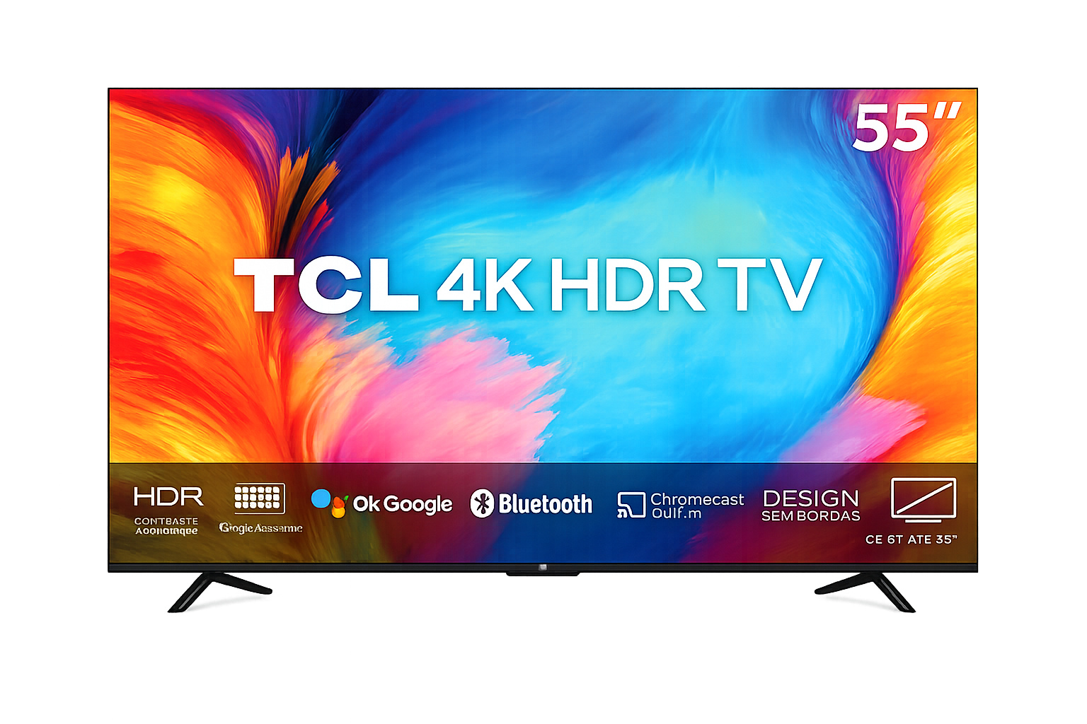 Smart TV 55 polegadas 4K