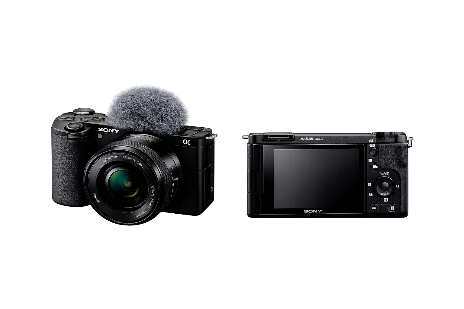 Câmera Sony ZV-E10L Lente 16-50mm