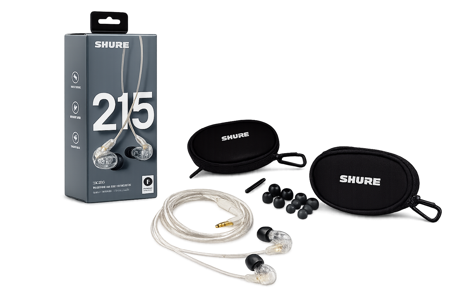 Fone Shure Retorno 215